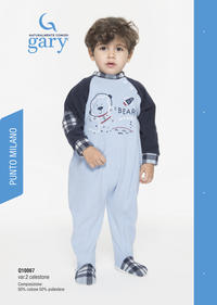 NEWBORN PAJAMAS Q10067 Tellini S.r.l. Wholesale Clothing